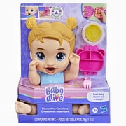 Baby Alive Dinnertime Creations, Blonde Hair Baby Doll Toys for Girls & Boys 3+
