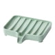 thumbnail image 5 of Toystoory Caja de almacenamiento de espuma de baño Soporte de bandeja de drenaje de esponja de PP Inodoro de baño de trigo Type3 NO3, 5 of 6