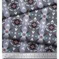 thumbnail image 3 of Soimoi Poly Georgette Fabric Ikat Southwestern Print Sewing Fabric Yard 52 Inch Wide, 3 of 3