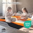 thumbnail image 4 of ODIKA 4'x6' Machine Washable Non-Slip Area Rug, Dynamic Waveform with Curved Stripes and Gradient Color Transitions High Traffic Rug, Orange, 148830, 4 of 7