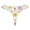 White, variant on Nightgowns for Women Breathable Comfortable Juniors Split Printed Swim Bottoms Blend Panties Multicolor Size M