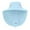 Blue, variant on LNMQLPDBS Boys Sun Hat with Neck Flap Wide Brim Solid Color Summer Beach Bucket Hat with Chin Strap for Boys Girls Toddler Kids Adventure Hat Unisex Children Outdoor Sun Protection Hats
