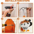 thumbnail image 5 of Garage Storage Garage Organizer Trimmer Rack Tool Hanger For Grass Trimmer, Hedge Trimmer, Garage W Banmo, 5 of 5