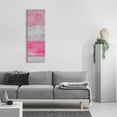 thumbnail image 6 of Epic Art 'Panels in Pink I' by Erin Ashley, Acrylic Glass Wall Art, 16"x48", 6 of 8