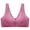 01-Purple, variant on dmqupv Push Up Sports Bras for Women Steel Ring Thin Women Bra Front Button Breathable Gathers Underwear Comfort Bra Watermelon Red 38/85BC