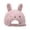 Pink, variant on Cartoon Ear Plush Baseball Hat for Women Winter Warm Fleece Baseball Hat Casual Hat Fashion Peaked Hat Girls Accessories