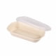 thumbnail image 2 of Fiambreras Biodegradables Aptas para Microondas | Paquete de 20 Recipientes Desechables Ecológicos para Comida con Tapa | Diseño Hermético de Papel y Plástico Color Caqui de 850 Ml, 2 of 7