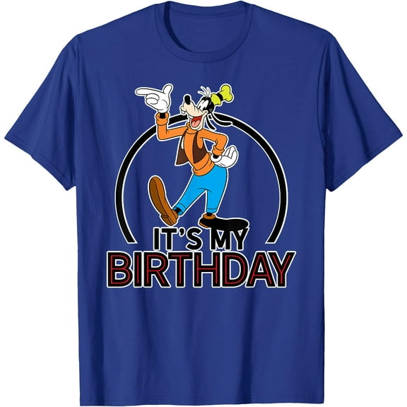 Goofy It's My Birthday DTG Print Unisex T-Shirt
