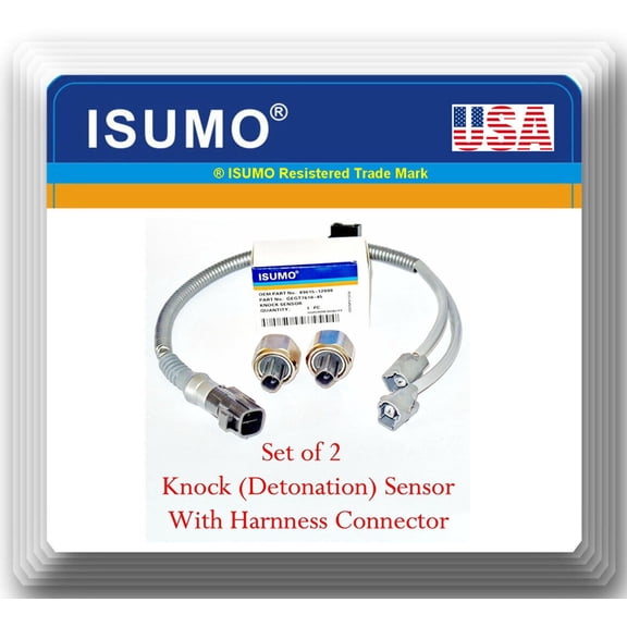 2 Knock Sensor W Pigtail Wire Harness Kit Set Fit: Lexus  Toyota V6 3.0L