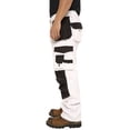 thumbnail image 2 of SSS White Pants for Men Construction Decorators Painters Pants Relaxed Fit Double Knee Work Utility Trousers Durable, 2 of 5