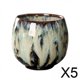 thumbnail image 1 of 5 Tazas Japonesas Hechas A Mano Macarena Para Adultos Hombres Y Mujeres Té Verde 6,5 cm x 6 cm, 1 of 8
