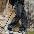 thumbnail image 5 of MKHSQHDG Male Pants Men's Cargo Sweatpants Casual Joggers Loose Fit Open Bottom Athletic Pants for Men with Pockets M, 5 of 6