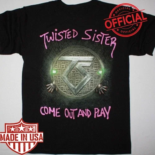 New Rare Twisted Sister Come Out And Play Album New Unisex S-5Xl Tee