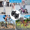 thumbnail image 5 of 2 Piece Bike Bell Adjustable Bike Bell Horn With Loud Sound Adult Mini Bike Bell (black), 5 of 5