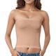 thumbnail image 1 of Sujetador largo sin costuras para mujer: cómodo, antimanchas, nailon y spandex, talla única para S-M, 1 of 4