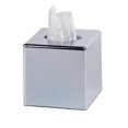 thumbnail image 2 of Soporte cuadrado de papel para caja de pañuelos faciales para encimeras de tocador de baño, aparadores de dormitorio, mesitas de noche, escritorios y mesas, papel cuadrado gris oscuro, 2 of 5