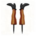 thumbnail image 2 of PoyoKee Garden Stakes Halloween Decorations, Halloween Drifting Ghost Witch Ground Stakes, Yard Decorations Outdoor for Garden Courtyard Party Porch, 2 of 8