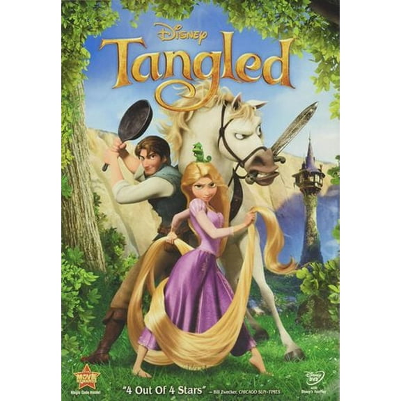 Tangled 2010 (DVD), Disney, Kids and Family