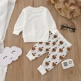 thumbnail image 3 of Gerichy Baby Boys Fall Winter Outfits, Toddler Boys Thanksgiving Day Winter Long Sleeve Letter Turkey Prints Tops Pants 2PCS Outfits Clothes Set Fall Winter Sweatshirt Sweatpant Set, 3 of 5