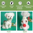 thumbnail image 2 of Ropa Perros Navidad, Suéter Navidad Mascotas, Disfraz Perro Gato de Navidad, Disfraces de Mascota de Navidad de Invierno, Ropa de Mascotas con Temas de Navidad, Ropa para Perros de Invierno, 2 of 5