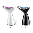thumbnail image 3 of Women Men 3 Modes Neck Vibration Lifting Heating Massager Anti-aging Wrinkle Fine Line Removal Massage Tool Beauty Instrument Black, 3 of 8