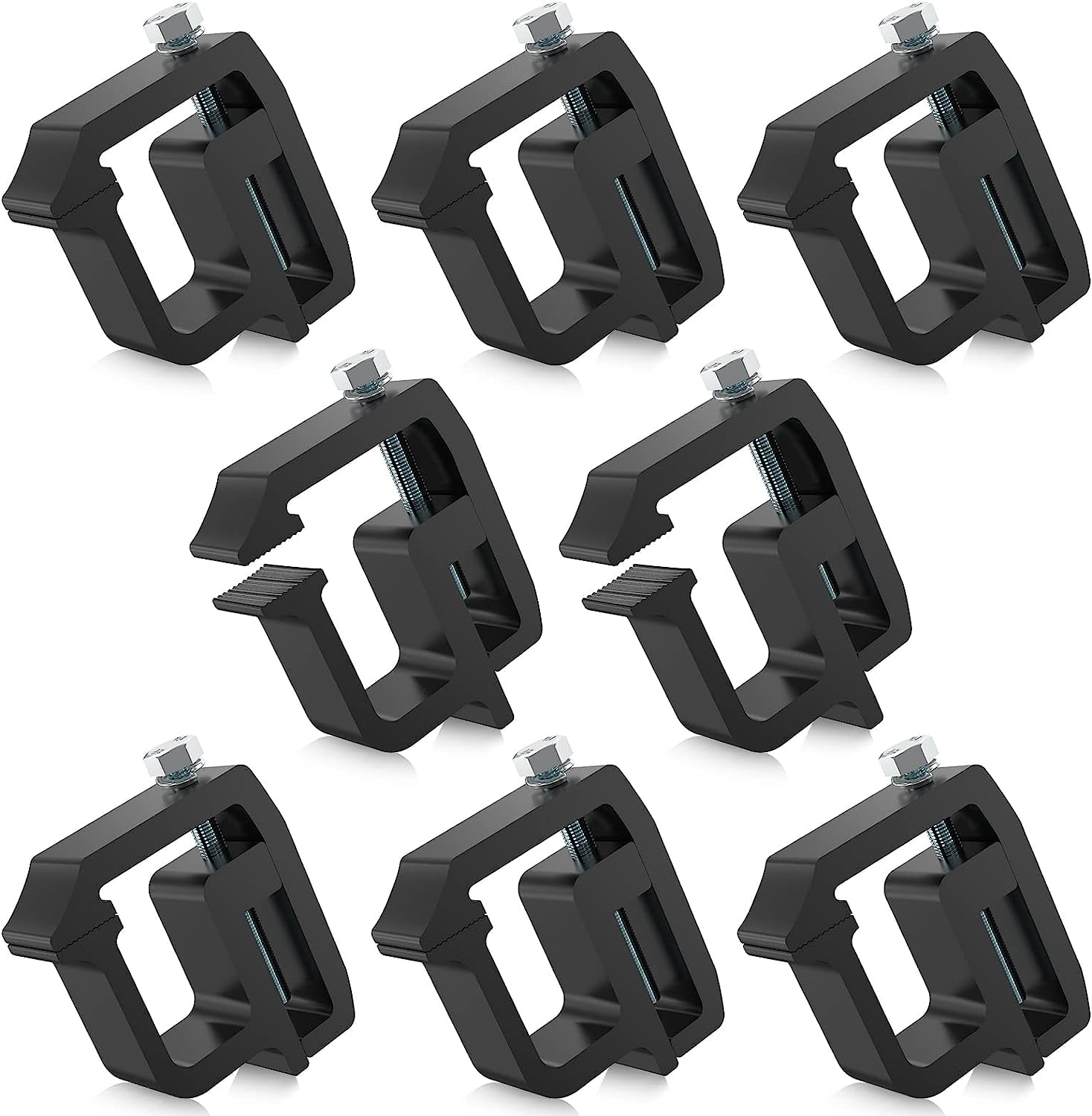 8 PCS Camper Shell Clamps Heavy Duty Truck Topper Clamps No
