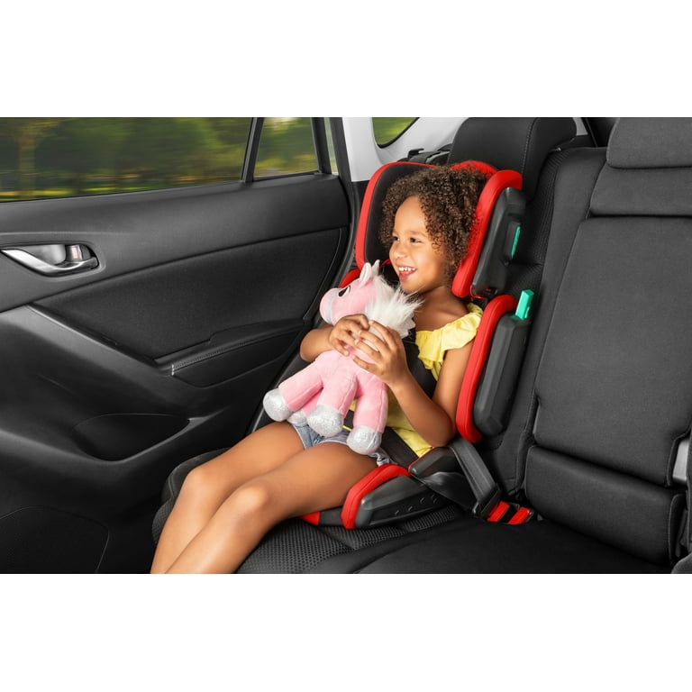 hifold Fit-And-Fold High Back Booster Car Seat, Slate Grey