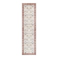 thumbnail image 2 of Pasargad Home Heritage 2.06' x 10' Power-Loomed Ivory/Rust Runner Rug, For Indoor Space and all Age of Group, 2 of 2