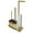 Gold, variant on All in one toilet brush, plunger toilet paper holder Bath Set Gold