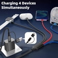 thumbnail image 4 of Cable de carga MPATIBY Cruise Essentials 4 en 2 para iPhone Watch Charger/iPhone 17/IP/Micro, 4 of 6