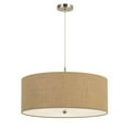thumbnail image 3 of Transitional Modern 60W X 3 Addison Drum Pendant Fixture. Dia:24", 3 of 3