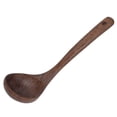 thumbnail image 3 of Soup Spoon,Wooden Soup Spoon Wenge Serving Spoon Wood Scoop Exquisite Design, 3 of 8