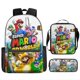 thumbnail image 5 of Super Mario Mario Children's School Bag Primary and Secondary School School Bag Children's Backpack Cartoon Satchel, 5 of 5