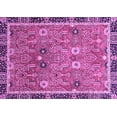 thumbnail image 1 of Ahgly Company Indoor Rectangle Oriental Purple Traditional Area Rugs, 7' x 9', 1 of 1