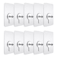 thumbnail image 3 of PBPBOX 10Pcs Invisible Adhesive Plate Hanger Furniture Clear Hanger Pads with Acrylic Seamless Design Wall, 3 of 8