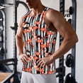 thumbnail image 6 of Haiem Cool Flamingo Men Workout Tank Top Gym Bodybuilding Sleeveless Muscle T Shirts Athletic Tank Breathable Workout Shirt-3X-Large, 6 of 8