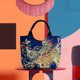 thumbnail image 4 of Bolsa Mujeres étnicas Peafowl Bordado Messenger Bag Canvas Bead Bolsos (B Azul) JShteea  Para Estrenar, 4 of 7