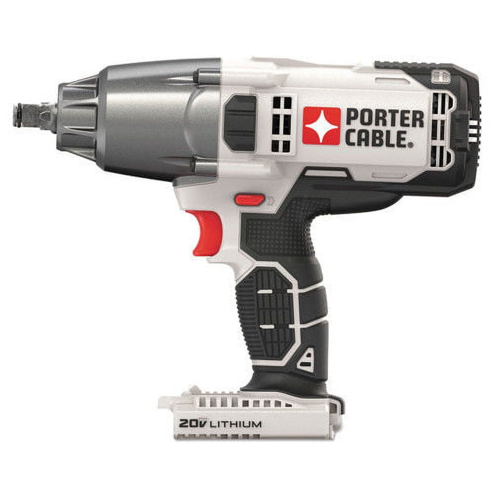 PORTER CABLE 20-Volt Max Lithium-Ion Impact Wrench (Bare Tool), PCC740B