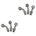 thumbnail image 1 of ZheElen Versatile Stainless Steel Brake Hose End Fitting Adapter for Car Motorcycle Auto Style A 2Set, 1 of 6