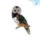 thumbnail image 2 of Fashion Cartoon Brooch Simple Alloy Owl Shaped Enamel Pin Dripping Oil Badge Women Girls Shirt Backpack Boutonnieres, 2 of 4