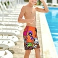 thumbnail image 5 of Teen Titans Go Boys Swim Trunks Quick Dry Board Shorts Bathing Suits Swimsuit For Pool Beach Summer, 5 of 7