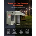 thumbnail image 2 of VEVOR Outdoor Electrical Outlet Box,20 AMP GFCI Receptacle, Electrical Outlet Panel Box with GFCI Protection, IP54 Weatherproof Exterior, Power Plug Outlet Box,for Halloween Decorations Patio Lights, 2 of 9