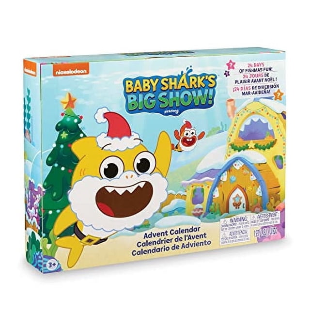 Calendario de Adviento ¡El gran espectáculo de WowWee Baby Shark! Fishmas 3+