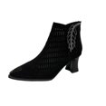 thumbnail image 2 of Tponi Fall Boots For Women 2031 Shoes Women Boots Clearance Under S25 Womens Chelsea Boots Pointy Toe High Heel Knee-High Formal Dress Boots, 2 of 5