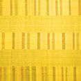 thumbnail image 1 of Ahgly Company Indoor Square Solid Yellow Modern Area Rugs, 4' Square, 1 of 4