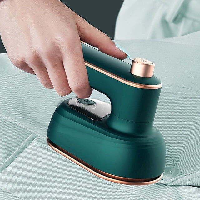 XWSHYW Electrodomésticos Actualice La Mini Máquina de Planchar Portátil, Plancha de Vapor de Mano Giratoria de 180 °, Prenda de Viaje Plegable para Ropa de Tela, Buena para El Hogar y Los Viajes