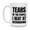 White, variant on Funny Kickboxing Mug - "Tears Of The People I Beat At Kickboxing" - 11Oz Or 15Oz Ceramic Coffee Cup