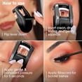 thumbnail image 3 of Japanese-style curling travel eyelash curler, portable, made of ABS, stainless steel, and silicone, 3 of 5