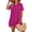 Short Sleeve-Pink, variant on Shine Up Women Cover-up Shirt Tassel Swimsuit Beach Swimwear Summer Bathing Suit Dress