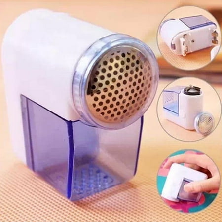 High Quality Fabric Shaver Defuzzer, Electric Lint Remover, Sweater Shaver Mini Hair Ball Trimmer Hair Removal Machine Dust Trimming Removable Bin, Easy Remove Fuzz Home Garden Household (Best Way To Shave Ur Balls)